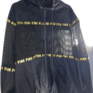 PINK Mesh Windbreaker